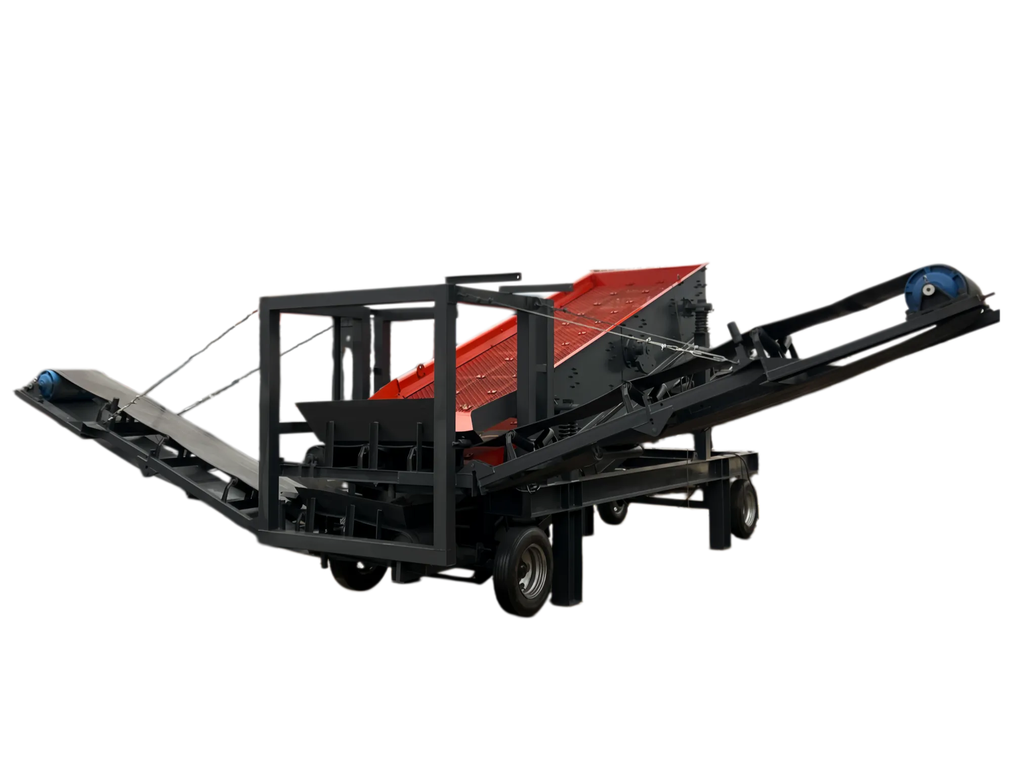 Vibrating screen