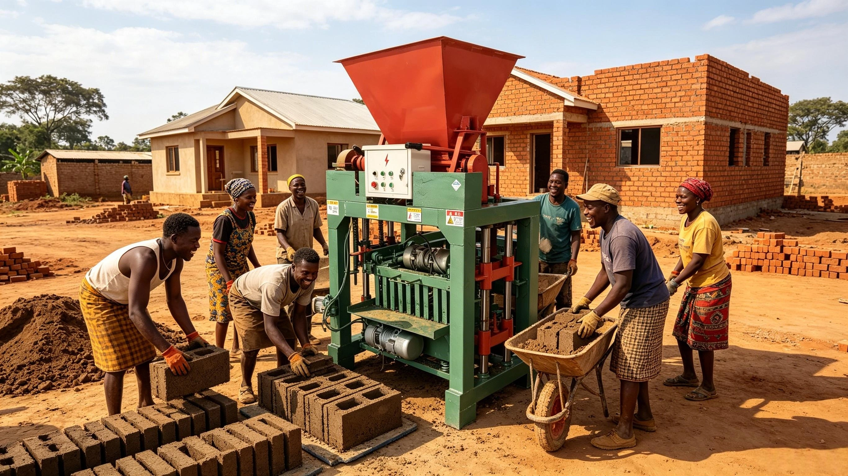 Brick & Block Making Machines: Your Path to Wealth in Southeast Asia & Africa