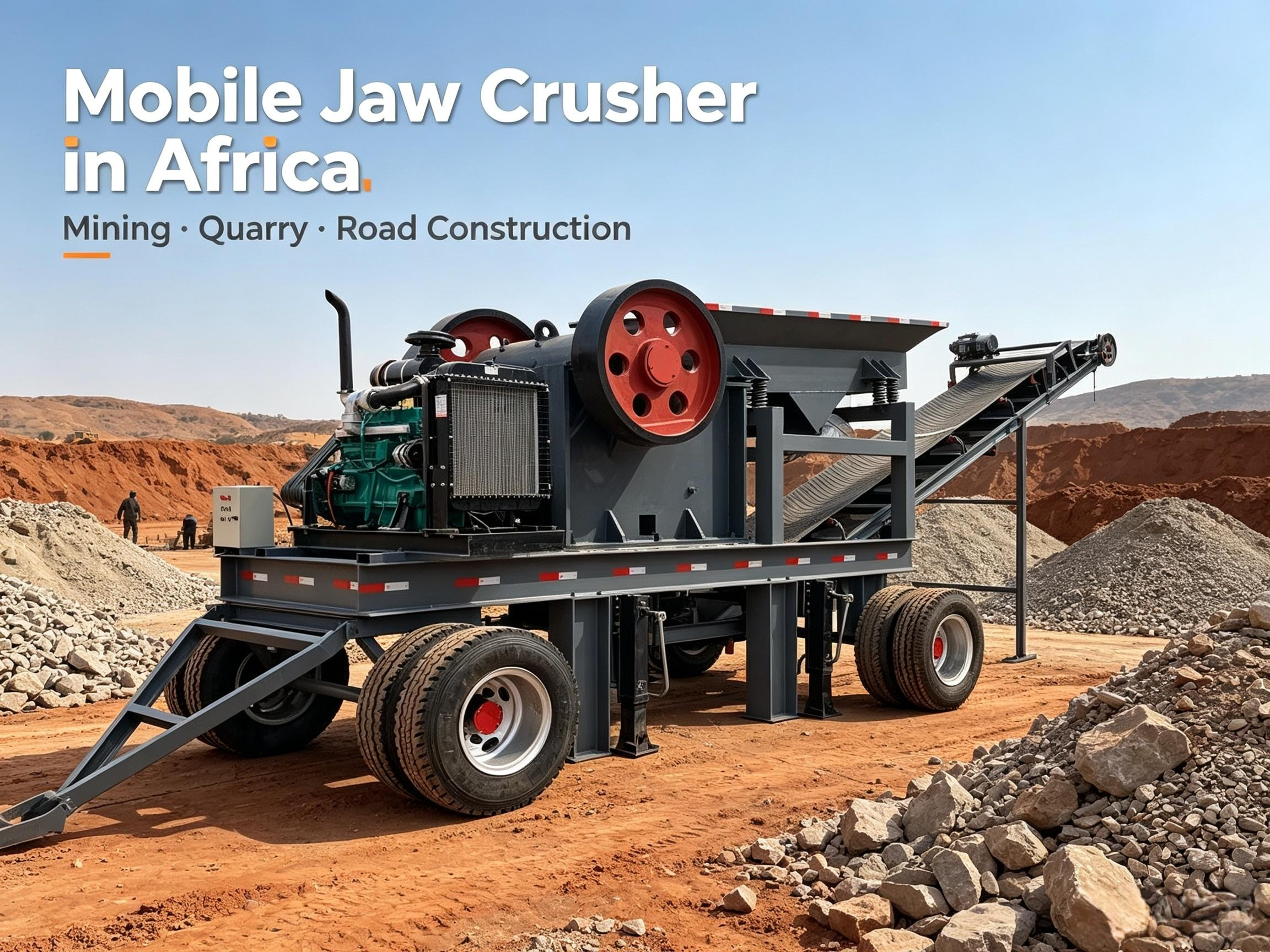 Mobile Jaw Crusher Projects in Africa Mining & Construction