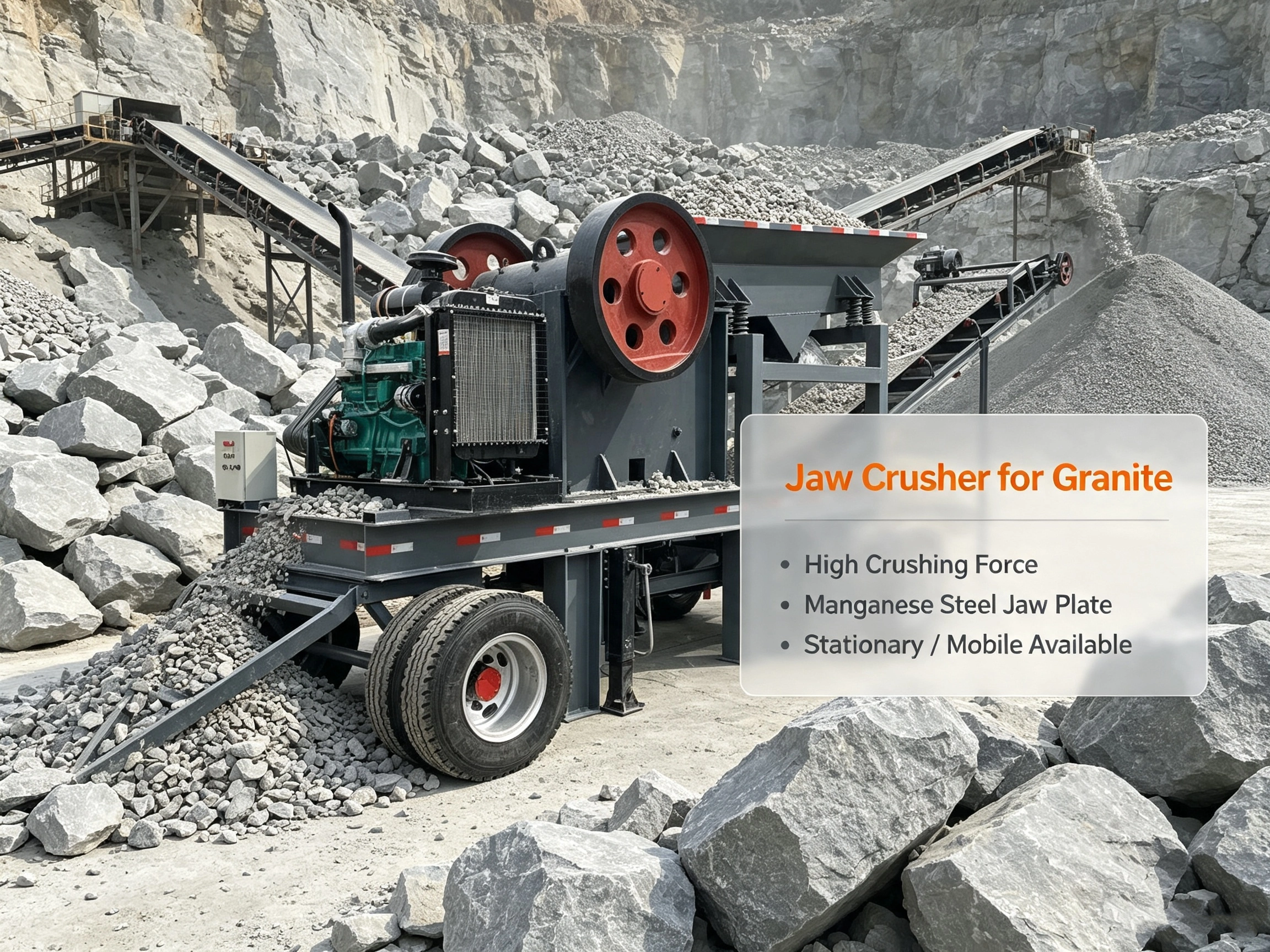 how to choose a jaw crusher for granite