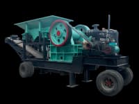 Diesel-Powered Mobile 500×750 Jaw Crusher