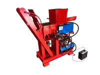 Diesel-Powered Hydraulic Clay Brick Machine